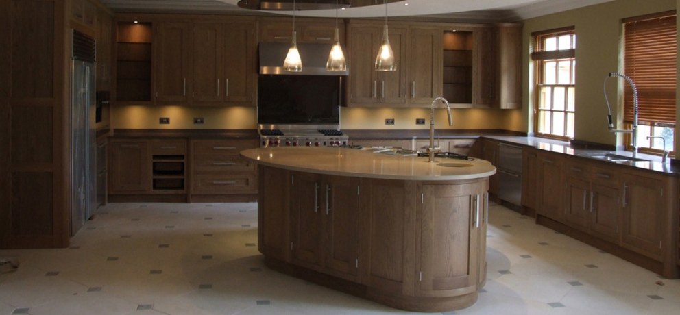 Family kitchen in Leeds | Oak kitchen | Interior Designers